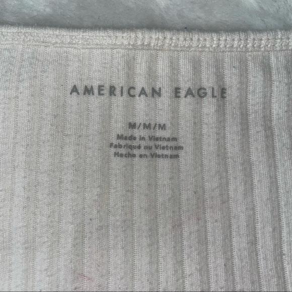 American Eagle Outfitters Ribbed Top - Picture 2 of 3